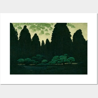 Dark Green Forest Posters and Art